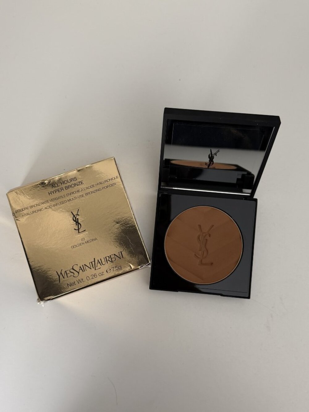 NWT Yves Saint Laurent All Hours Hyper Bronze Bronzer 03 Golden Medina